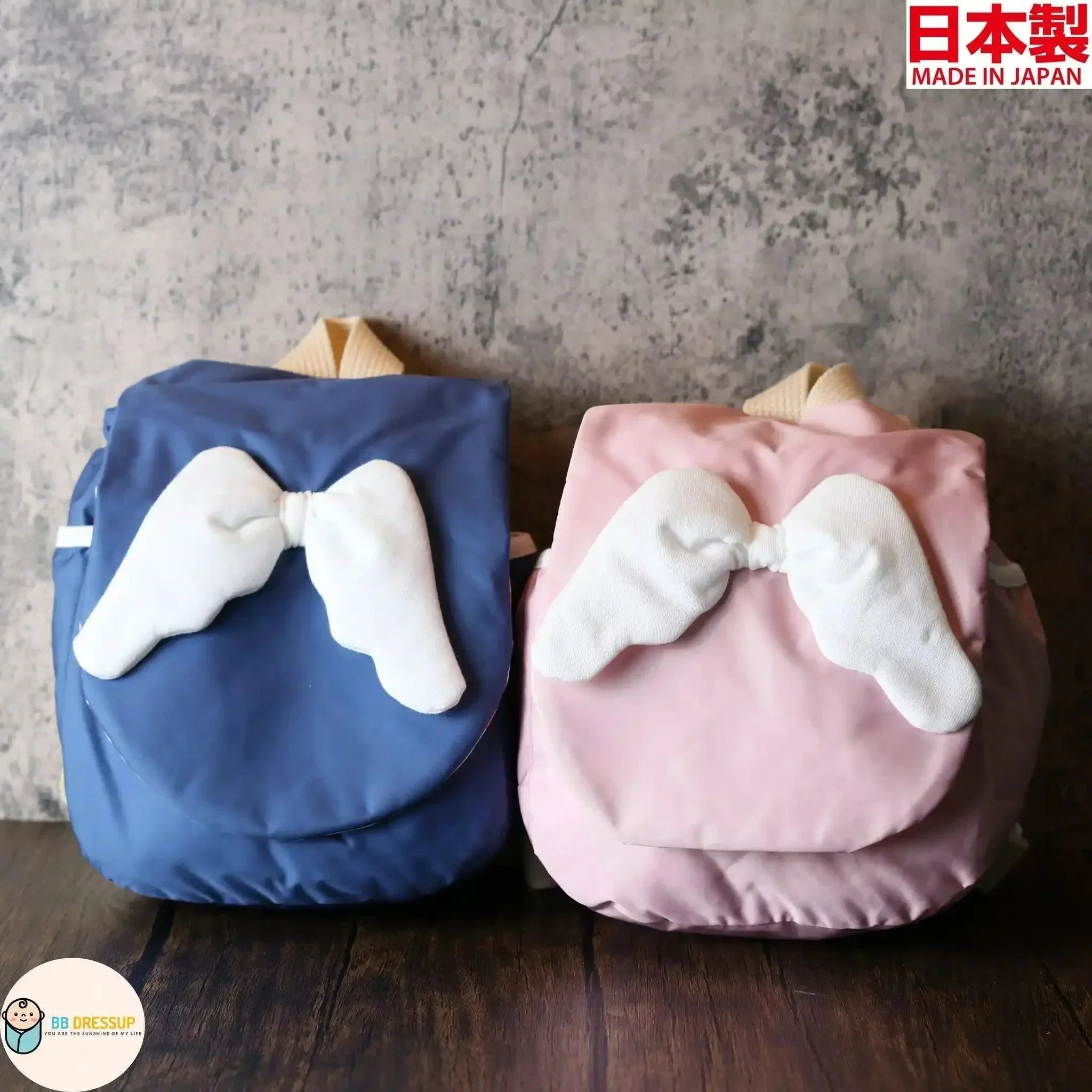 Lien de famille 天使系列嬰兒小背包,高品質日本製嬰兒配件。