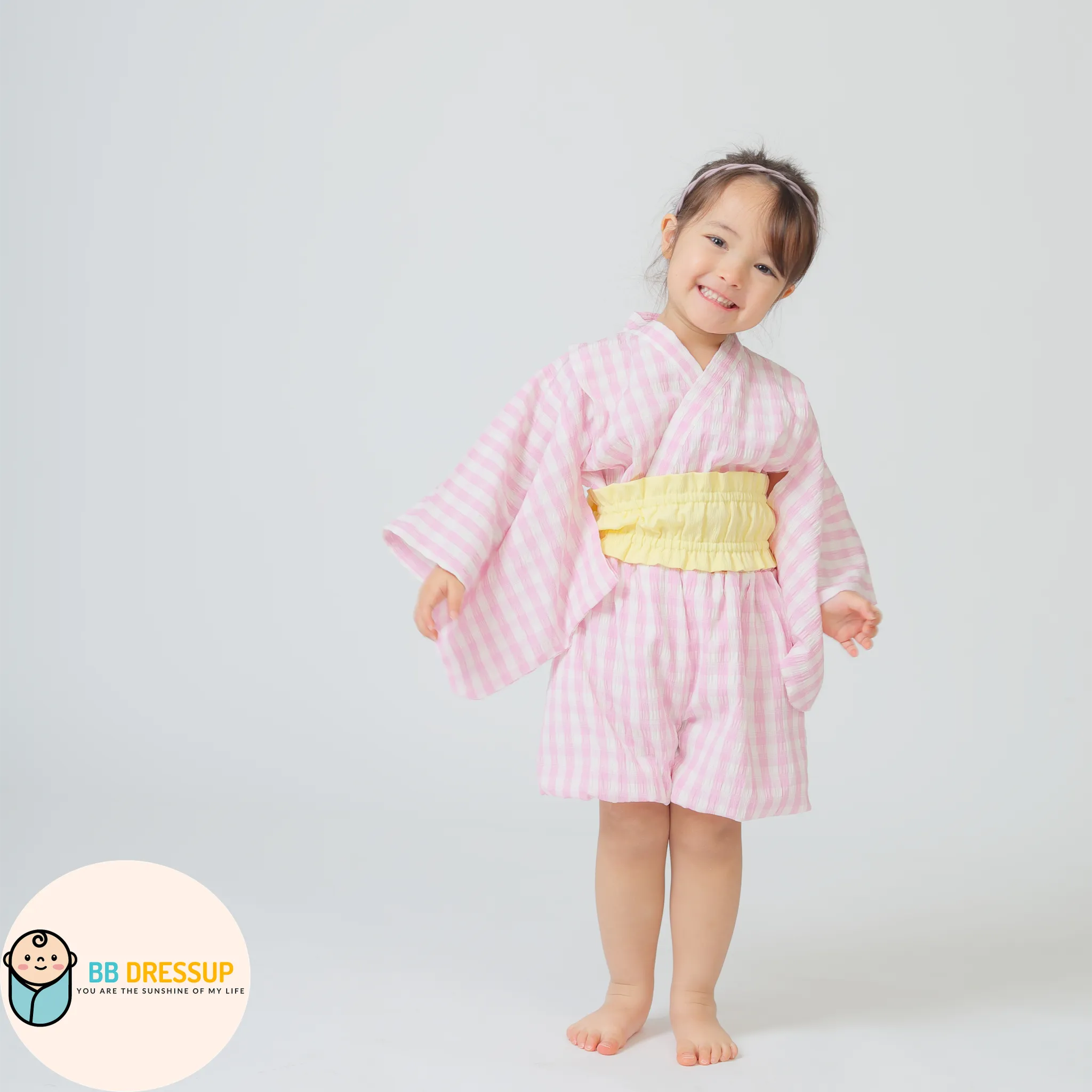 適合百日宴、生日派對及節慶拍照之高品質嬰兒和服。