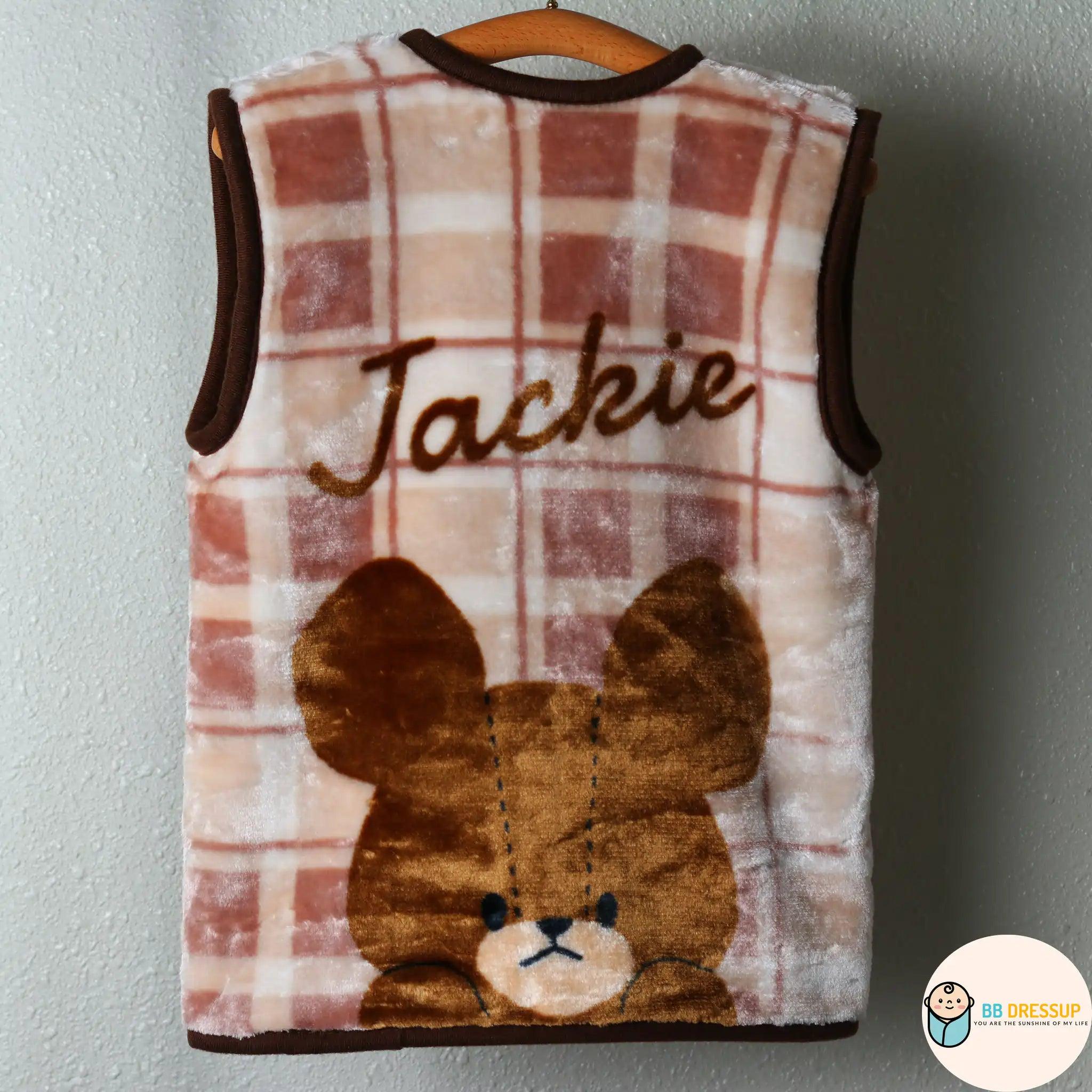 [現貨] 日本直送Bandai Jackie童裝抓絨背心睡衣/居家服 (3至5歲) - BB Dressup