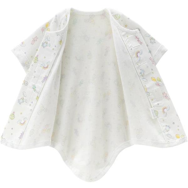 [現貨] 日本直送Combi Mini初生嬰兒100%動物氣球短袖連身衣/包屁衣 - BB Dressup