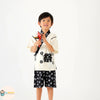 [現貨] 日本直送 Aenak 童裝黑色日本祭和服浴衣套裝 (100-120cm) - BB Dressup