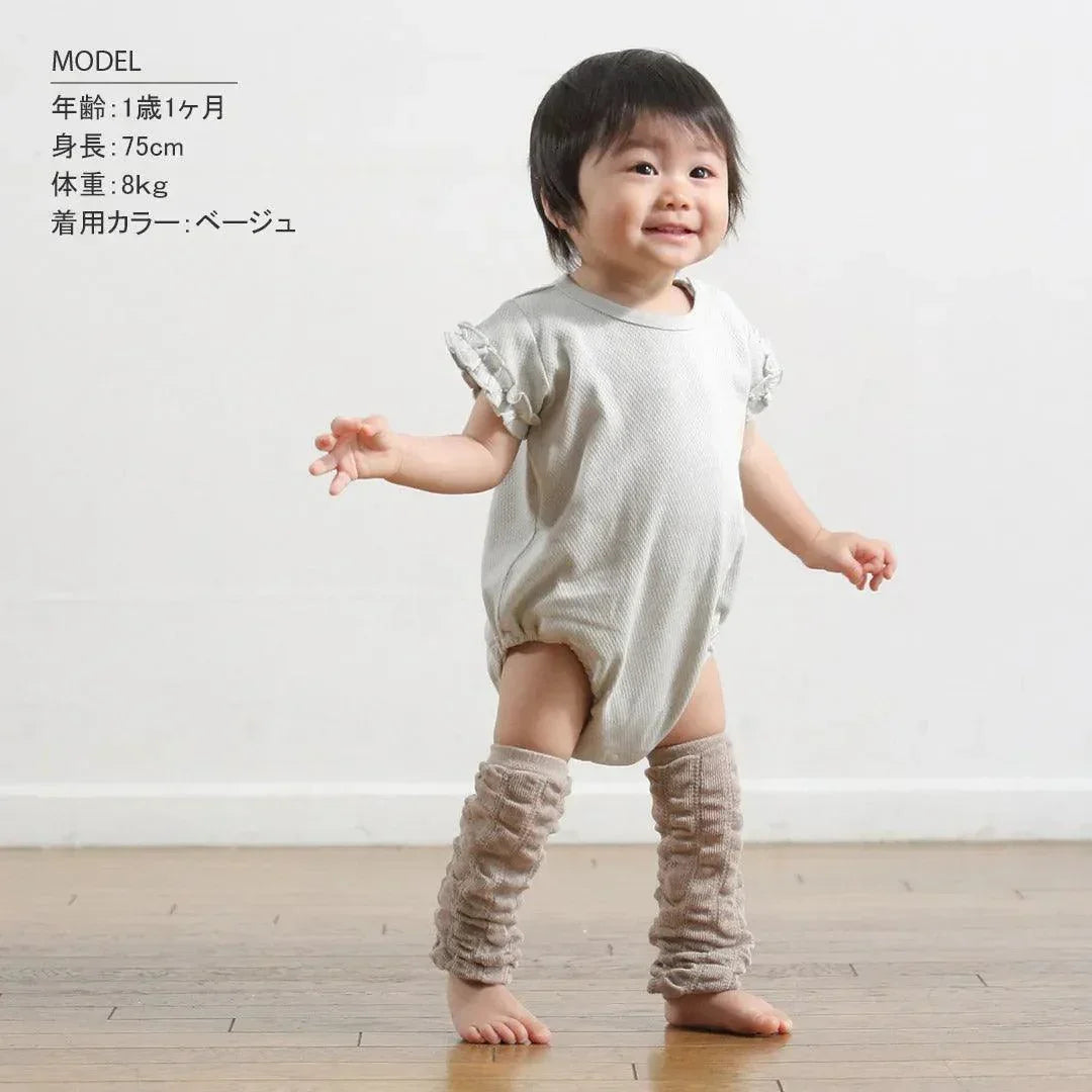 [現貨] 日本製 Aenak 嬰兒針織羅紋暖腿套 (4色) - BB Dressup