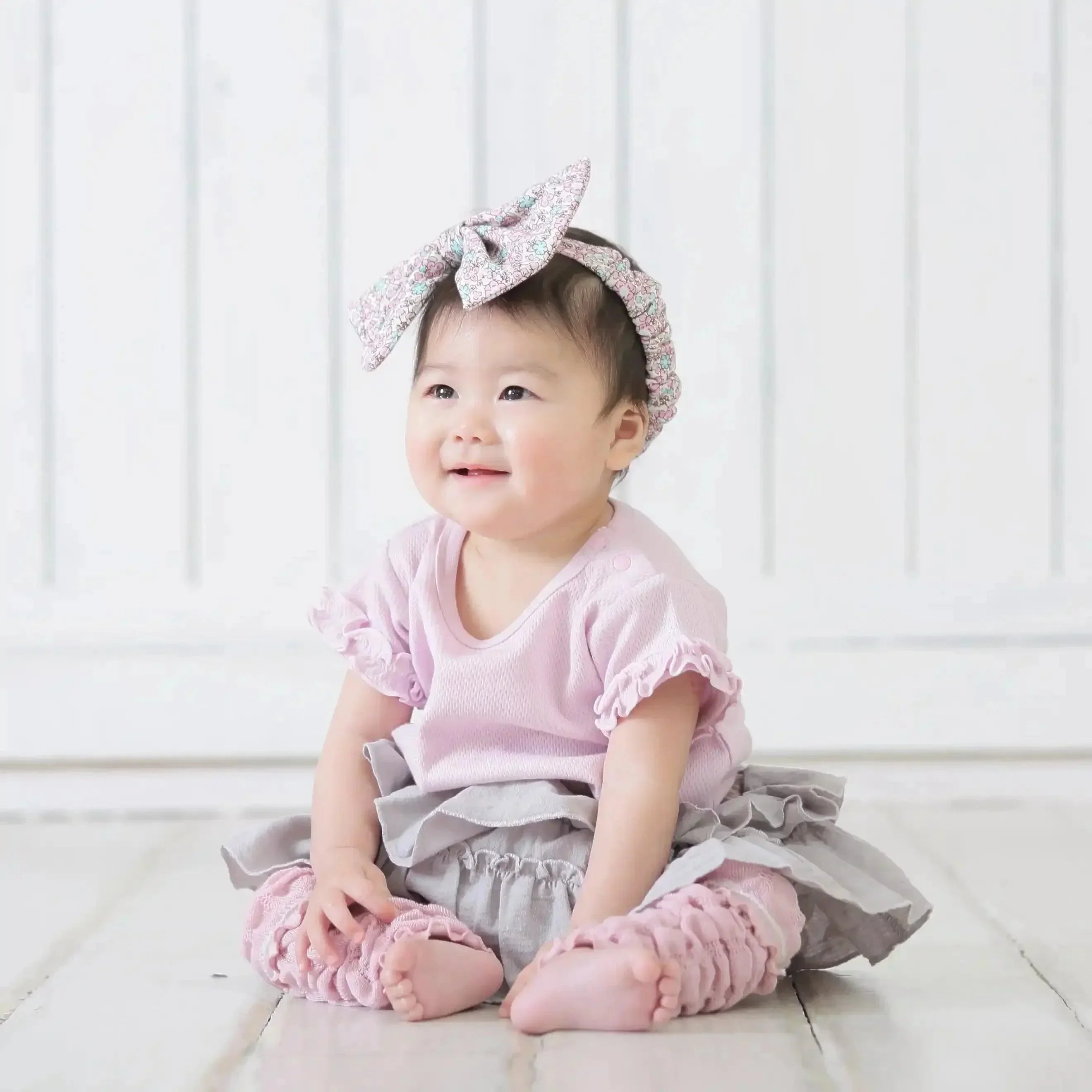 [現貨] 日本直送 Aenak 初生嬰兒粉紅色網紋透氣連身衣/包屁衣 - BB Dressup