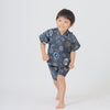 [現貨] 日本直送 Aenak 嬰兒藍色Kiriko Maru日本和服浴衣套裝 (80-130cm) - BB Dressup