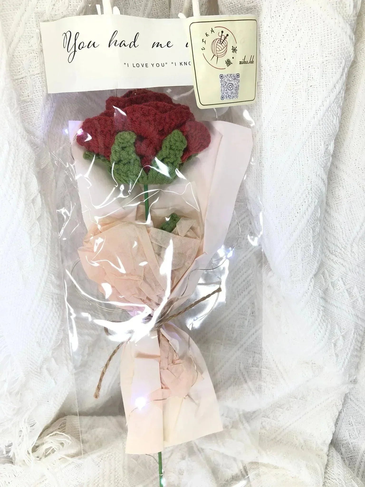 [預購] 香港製造 織家zika.hk 鈎織禮盒裝康乃馨(多色) - BB Dressup