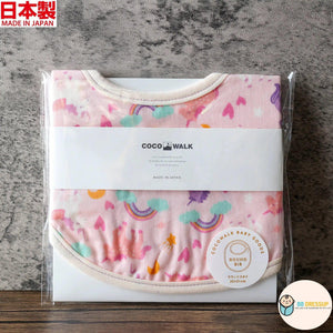 日本製獨角獸圖案嬰兒口水巾，採用100%純棉材質。