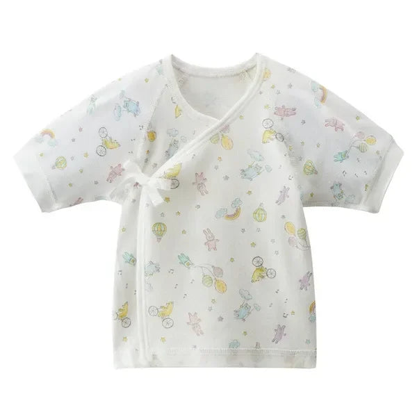 [現貨] 日本直送Combi Mini初生嬰兒100%動物氣球短款內衣緊身褲套裝 - BB Dressup