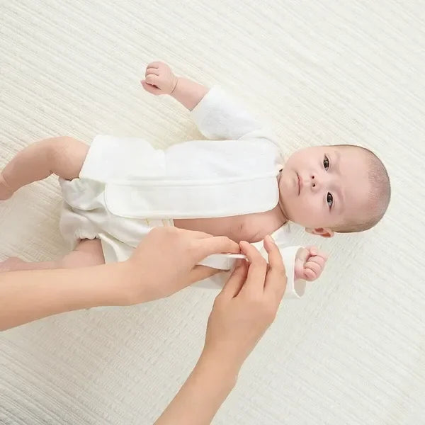 [現貨] 日本直送Combi Mini初生嬰兒針織兩層保暖內衣 (二件裝) 50-70cm - BB Dressup