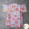 [現貨] 日本直送 東商店嬰兒粉紅色Shiro金魚日本和服浴衣包屁衣/連身衣 (70-80cm) - BB Dressup