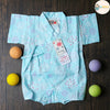 [現貨] 日本直送 東商店嬰兒粉藍煙花日本和服浴衣包屁衣/連身衣 (70-80cm) - BB Dressup