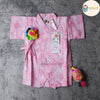 [現貨] 日本直送 東商店嬰兒粉紅煙花日本和服浴衣包屁衣/連身衣 (70-80cm) - BB Dressup