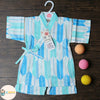 [現貨] 日本直送 東商店嬰兒粉藍色箭頭日本和服浴衣BB衫套裝 (90-95cm) - BB Dressup