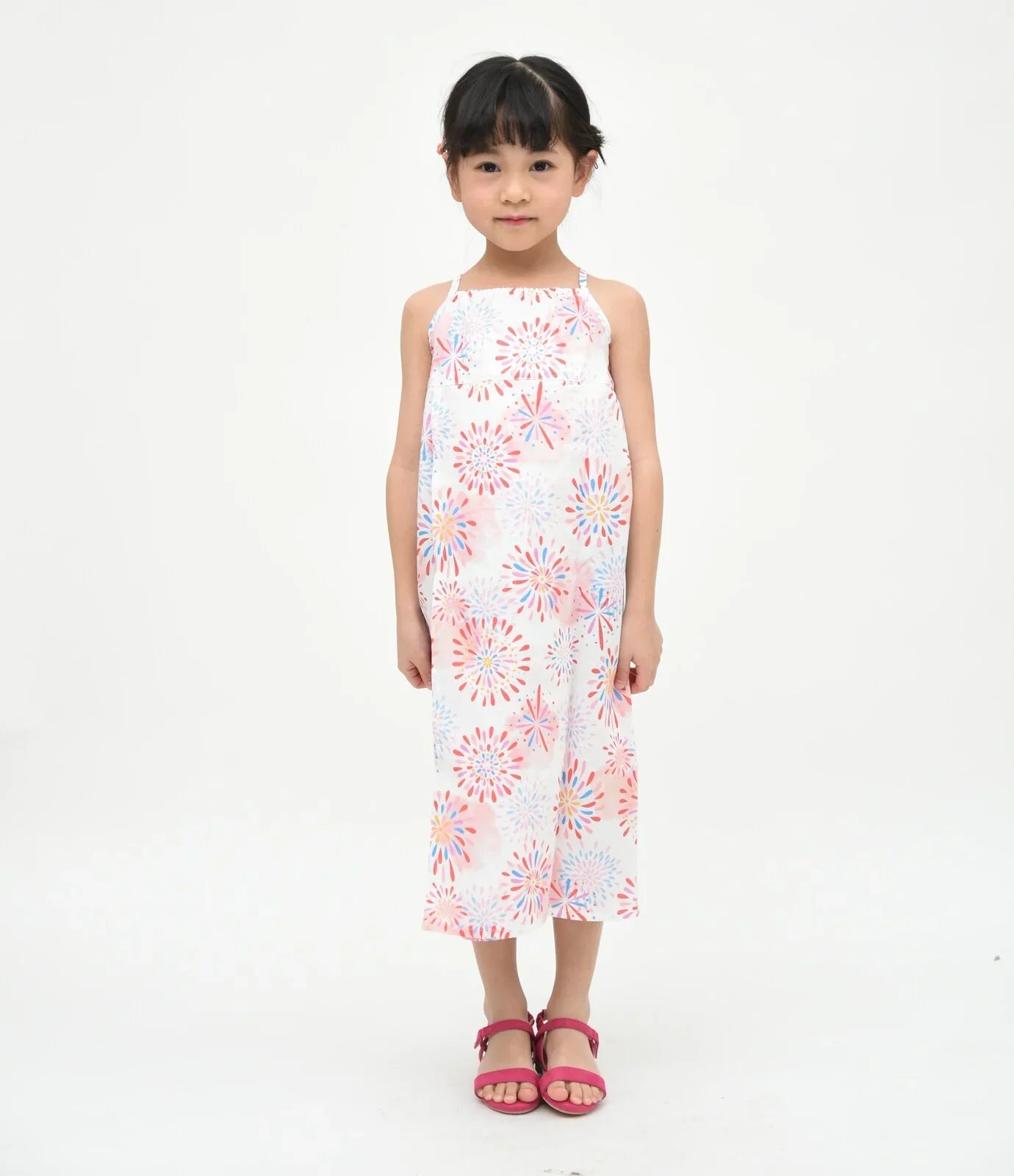 [現貨] 日本直送 東商店女煙花2 Way日本和服浴衣套裝 (110-130cm) - BB Dressup