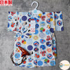 [現貨] 日本製 Mam 嬰兒白色祭典圓形日本和服甚平BB衫套裝 - BB Dressup