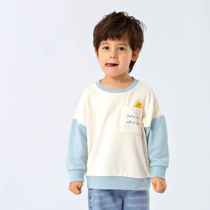[現貨] 日本直送 OS Kids 童裝 粉藍色長袖 運動衛衣 (90-100cm) - BB Dressup