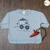 [現貨] 日本直送 Mam 幼兒 貨車圖案 藍色長袖上衣 (80-90cm) - BB Dressup