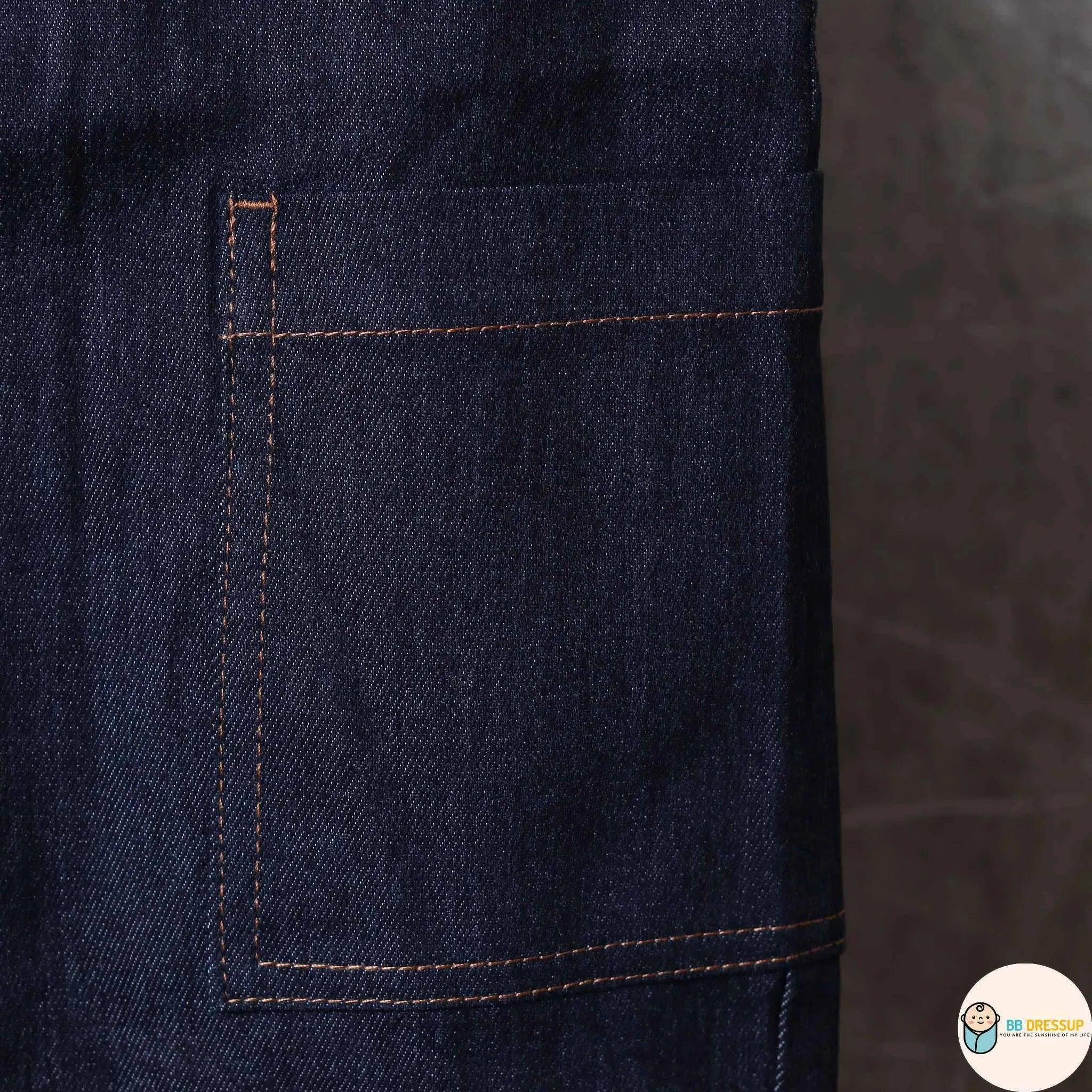 [現貨] 日本直送 Pairmanon 童裝 藍色工人褲 (110cm) - BB Dressup