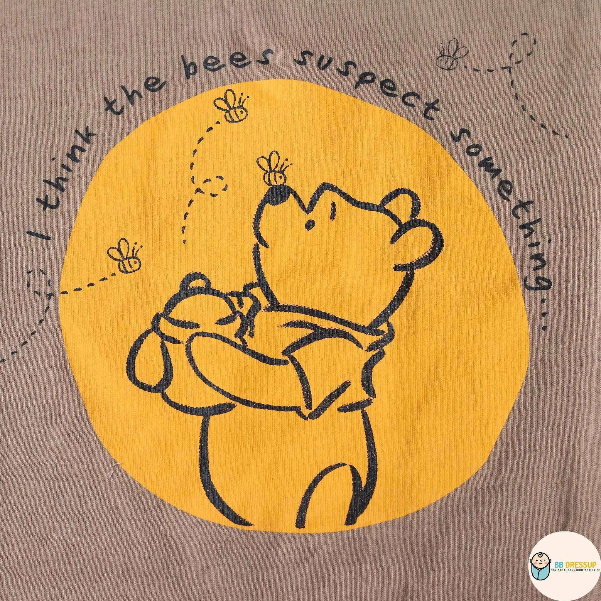 [現貨] 日本直送 Pairmanon 童裝 Winnie The Pooh 短袖衫 - BB Dressup